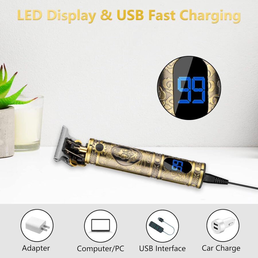 Professional Grooming Trimmer Set for Men - Image 3