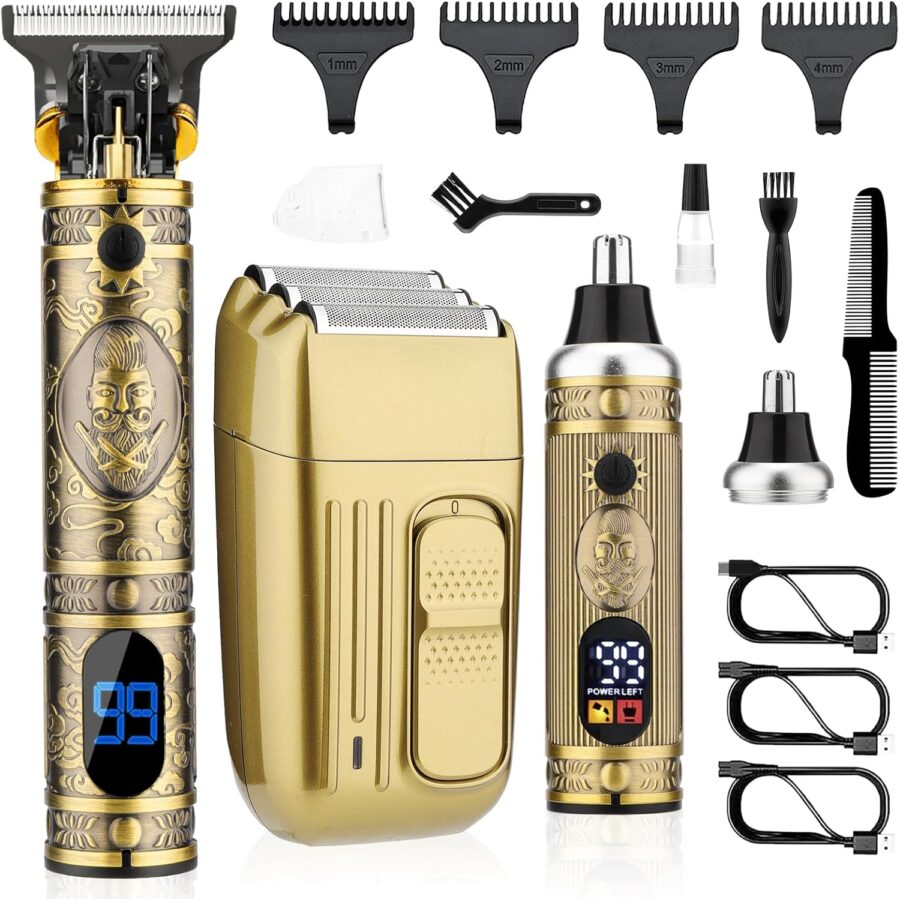 Professional Grooming Trimmer Set for Men